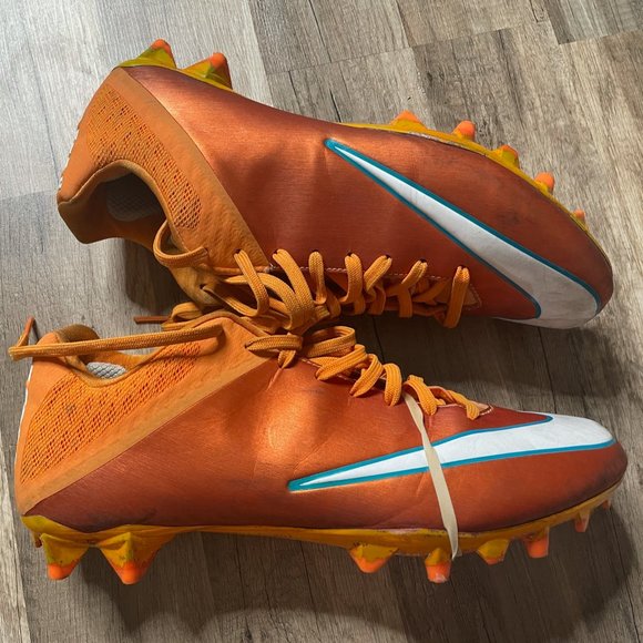 Miami Dolphins game Cleats Vapor Speed 2 TD Sz 11 main image 6